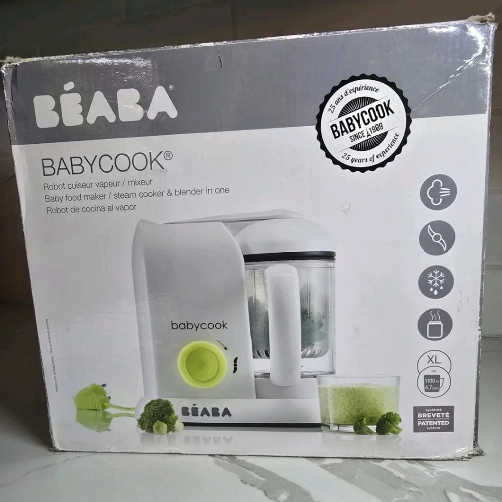 BEABA Babycook Solo 4 in 1 Baby Food Maker, Baby Food Processor, & Steam Cook - Picture 9 of 9